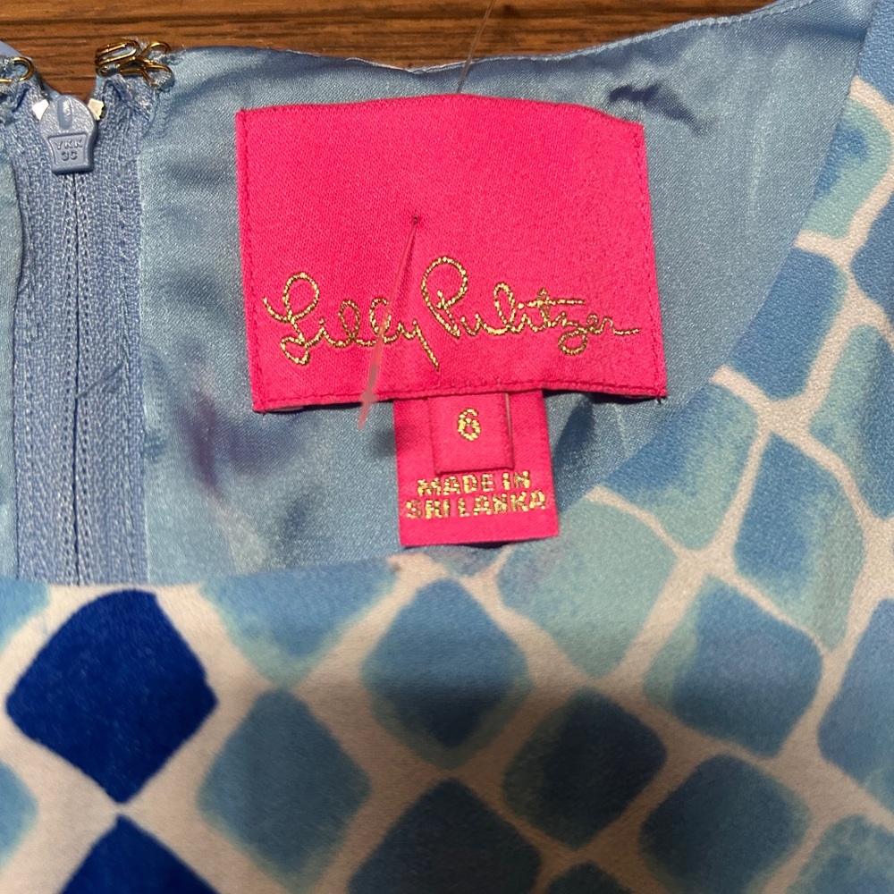 Lilly Pulitzer Dress in Blue and Pink - Picture 6 of 13